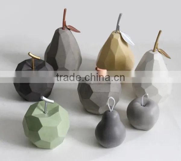 Pear Shape Luxurious Home Decor Piece Concrete Antique Home Decoration Items photo-6