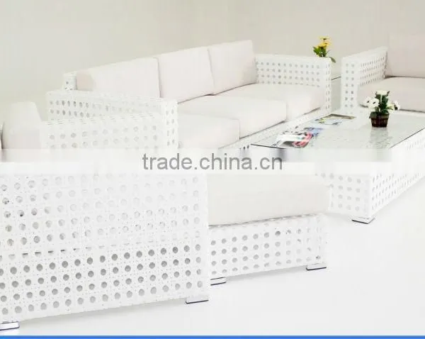 Rattan Furniture Outdoor Aluminum Sofa Set photo-3