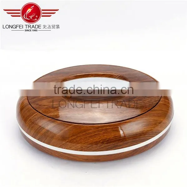 Wood Grain Design Food Storage Box,Single-layered Thermal Food Warmer photo-2