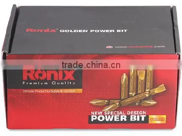 RONIX TITANIUM POWER BIT RH-5409 / RH-5410 Sizes : +2*+2*65 mm / +2*-6*65 mm photo-3