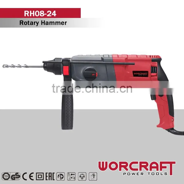 24mm 3 Function 790W Electric Rotary Hammer Drill WORCRAFT RH08-24 photo-2