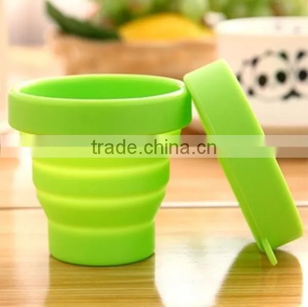 Silicone Rubber Folding Cup Silicone Rubber Tablet Case Silicone Cup Set