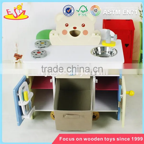 Wholesale Baby Wooden Kitchen Sets Toy, Top Fashion Kids Wooden Kitchen Sets Toy, Interesting Children Toy Kitchen W10C146 photo-4