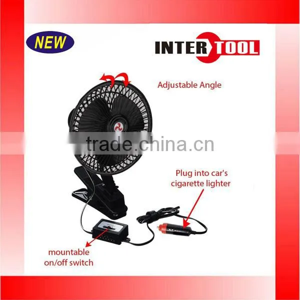 12V Car Fan Cooling Clip On Fan Portable Car Vehicle photo-3