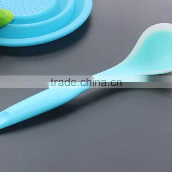 CK-3124 High Quality Non-stick 6pcs Gadget Silicone Kitchen Cooking Tools Set Nylon Kitchen Utensil Set With PP Handle photo-4