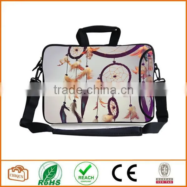 13-Inch Colorful Dream Catcher Design Waterproof Neoprene Laptop Sleeve Case Bag Handbag photo-2