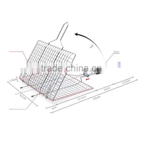 High Quality Stainless Steel Foldable Wire Grill for Sale photo-4