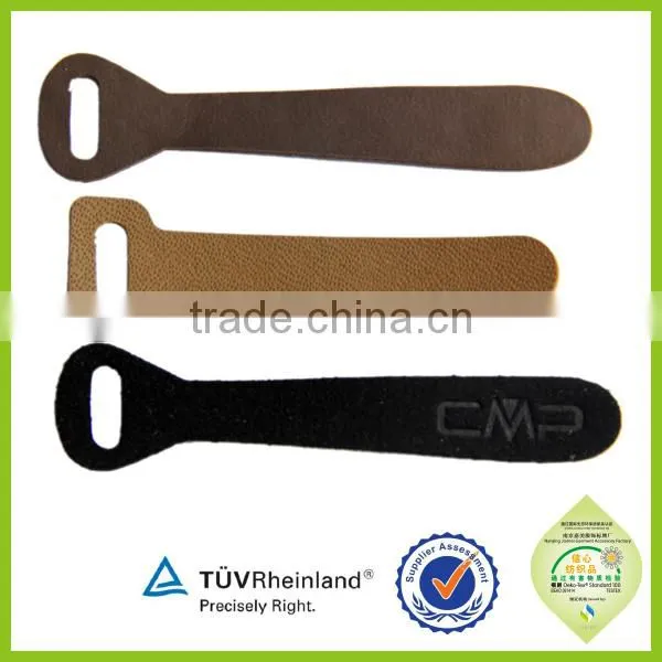 OEM Available Strong Eco-friendly Custom Leather Zipper Puller photo-3