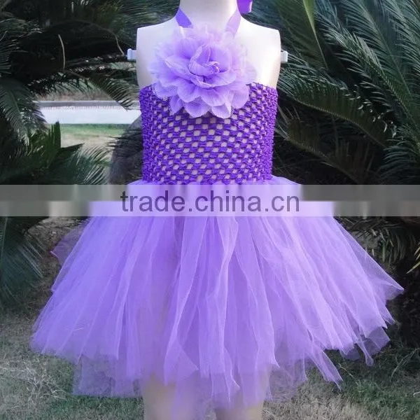 Factory Directly Handmade Sleeveless Chiffon Tutu Shirt for Babies photo-6
