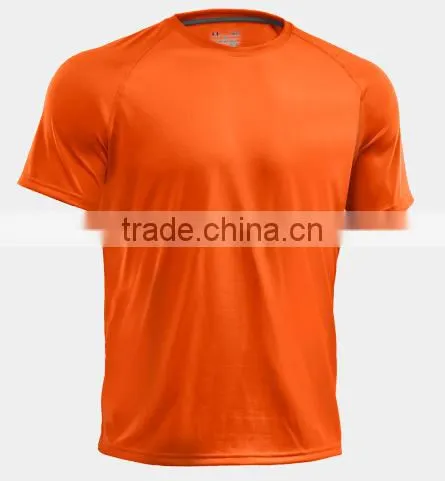 Custom Blank Promotional Dry Fit 100% Polyester t Shirt for Men Sporty Athletic Technical Shirts Wholesale photo-2