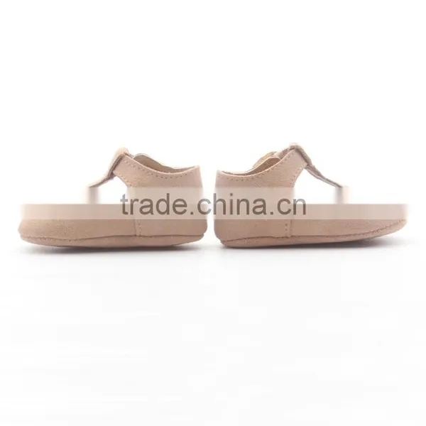 Cheap Baby T-bar Shoes 2017 Casual Soft Leather Baby Shoes photo-5
