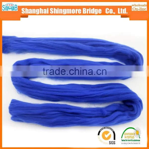Gold Supplier Shanghai Shingmore Bridge Hot Wholesale Polyester Tops Yarn for Spun Yarn in Low Price photo-6