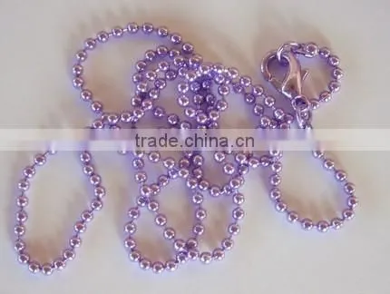 Color Ball Chain With Lobster Clasp photo-2