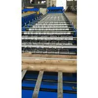Galvanized Roofing Sheet Roll Forming Machine photo-2