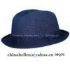 Wool Felt Fedora,black