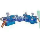 3 Colors Plastic Sneaker Shoe Making Machine / Footwear Manufacturing Machines