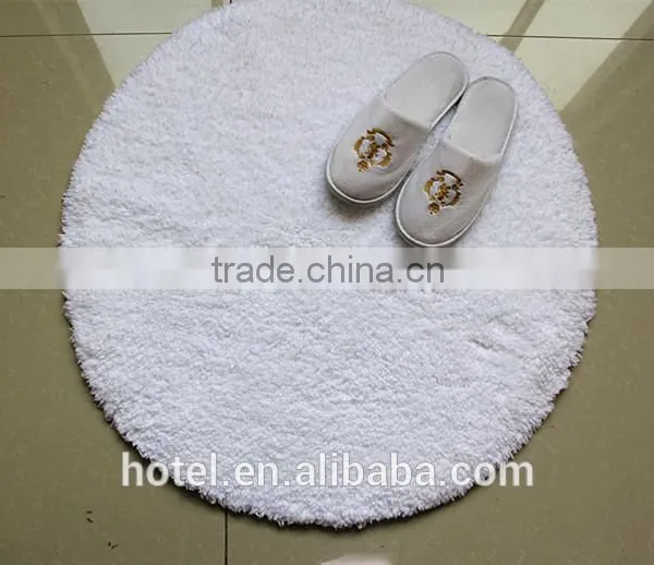Hotel Bath Mat,hotel Bath Rug,white Cotton Bath Mat photo-2