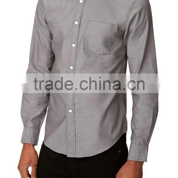 Fashion New Mens Pure Colour Luxury Mens Sexy Slim Fit Formal Shirts Tops photo-2
