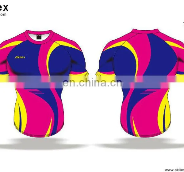 2016 Trendy Custom Rugby Jersey With Sublimation photo-2