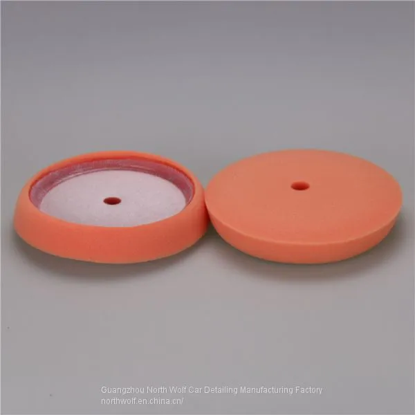 Dual Action Polishers Curved Back Sponge Foam Pads photo-3