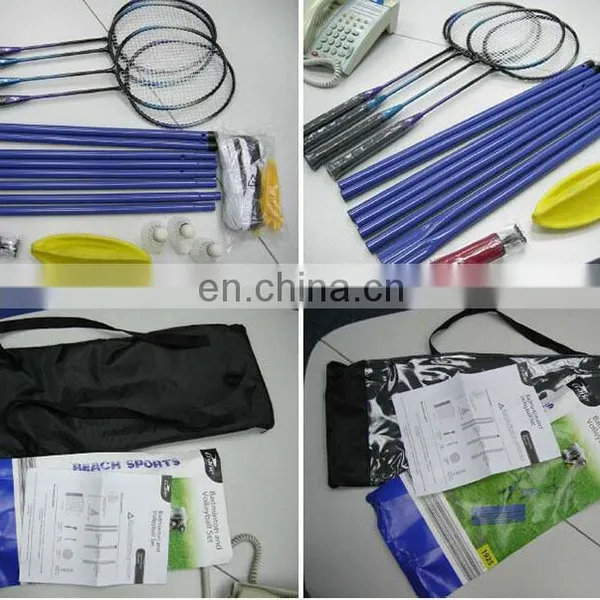 Sports Beach Badminton Racquets Sets Racket&Net photo-4