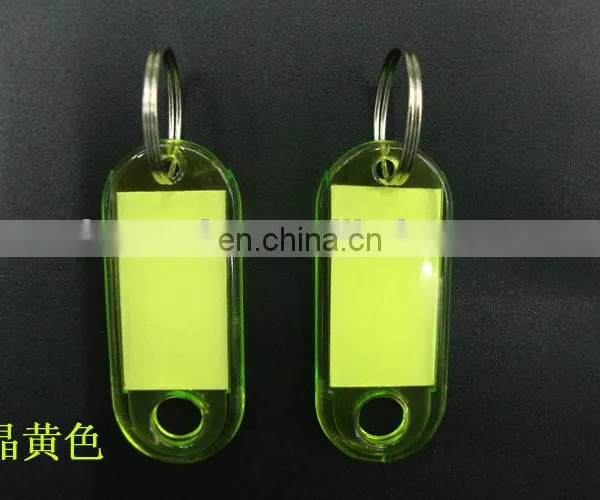 Keyring Plastic Luggage Tag photo-6