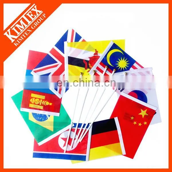 Cheap Printed Made Custom Hand Held Flags photo-4