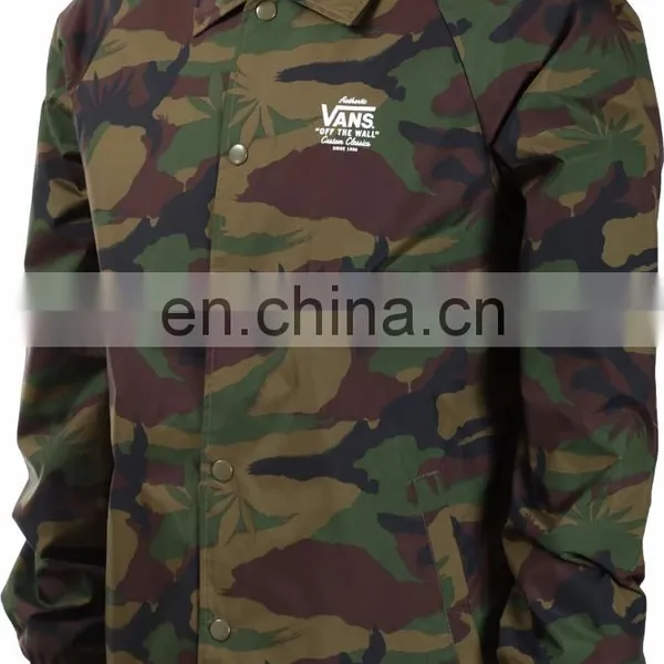 Coach Jackets - Camouflage Coach Jackets, Camo Skates Jackets, Camo Nylon Jackets