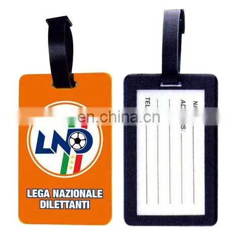 ID Clear Durable Pvc/plastic Travel Luggage Tags photo-3