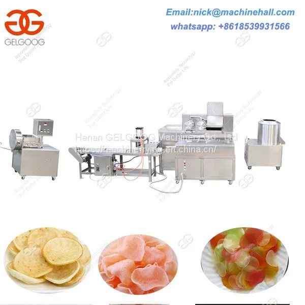 Automatic Prawn Cracker Making Machine Shrimp Cracker Production Line photo-4