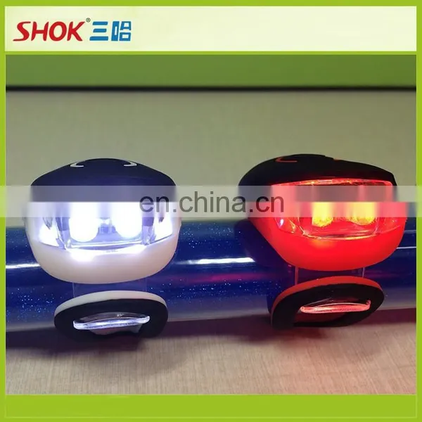 Hot!LED Silicone Bike Rear Light for Sport photo-3