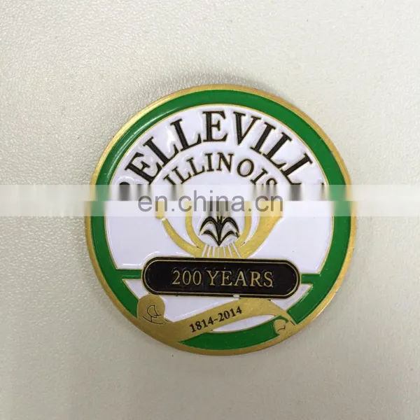 Custom Design Coin as Customized Triathlon / Soccer Sport Coin Engraved / Embossed Zinc Die Cast Coin photo-4