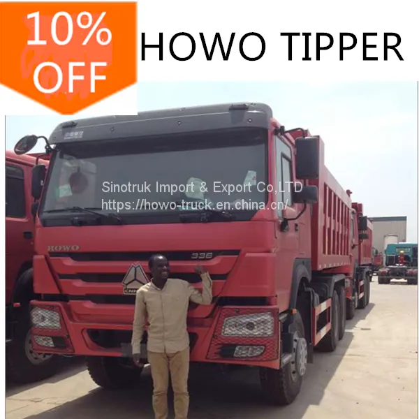 China 371hp HOWO Dump Truck for Sale in Ghana photo-4