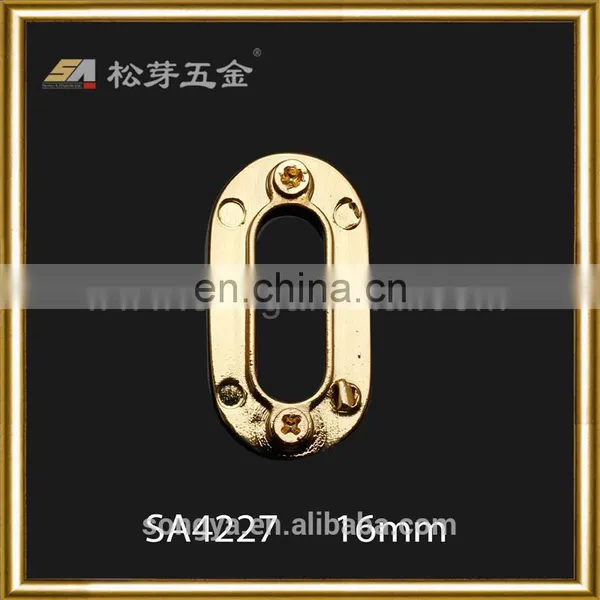 Custom Plated Metal Oval Eyelet, Factory Price Shoe Hardware Oval Eyelet, Zinc Alloy Leather Handbags Eyelet photo-4