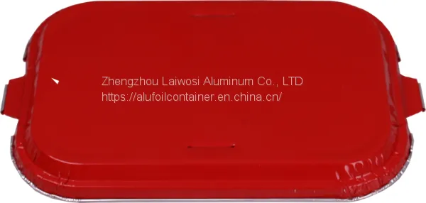 Disposable Colorful Aluminum Foil Airline Food Container/Tray photo-5