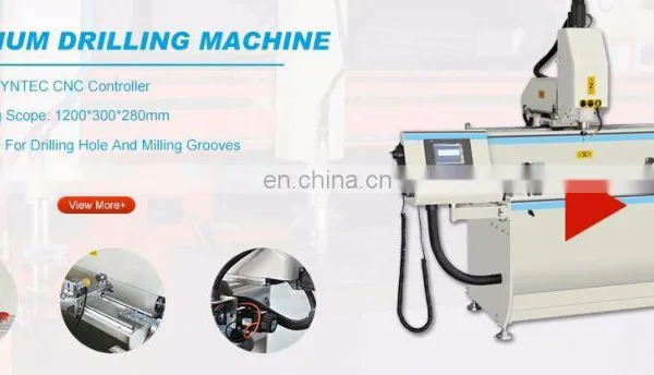 Application for Aluminium Door Window. Work Stations Drilling Machine photo-4