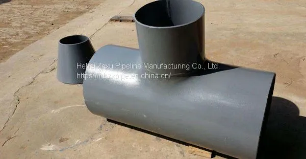 Alloy Steel Tee Butt Welded Threaded Tee Cross Seamless photo-4