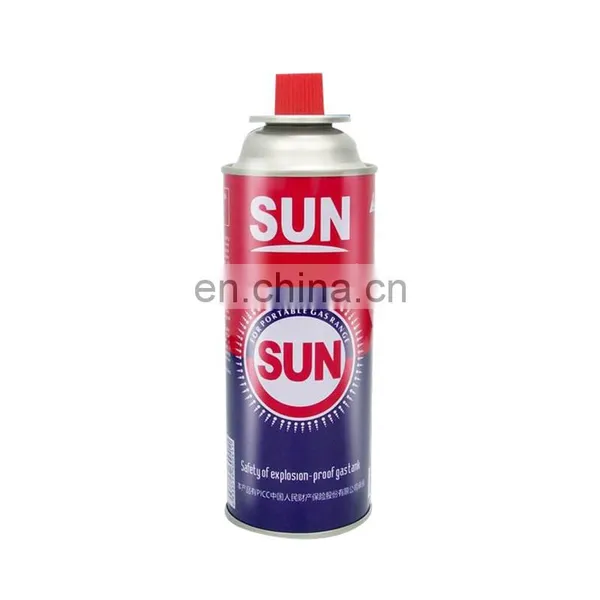 Made in China 220g Tinplate BBQ Butane Gas Cartridge and Portable Butane Gas Korea photo-3