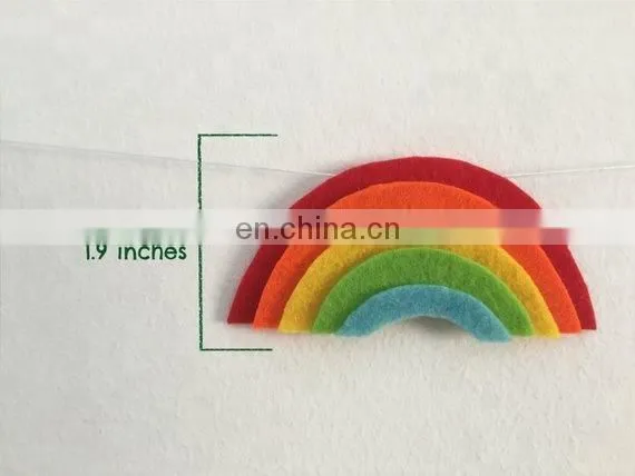 Blank Felt Pennant Flag Banner for Baby Party Decoration photo-4
