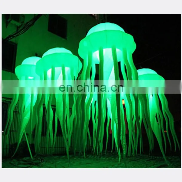Hanging Advertising Lighting Products Inflatable Jellyfish For Feast Or Party Decoration photo-5