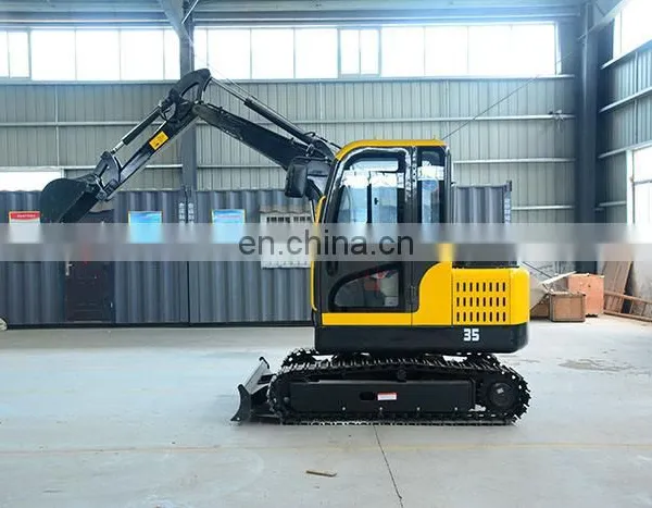 Chinese Cheap Price 3.5 Ton Small Excavator With Quality Engine Rubber Track photo-4
