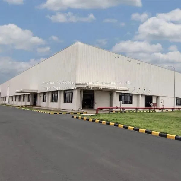 Light Weight Steel Structure Building Space Frame Structure Warehouse Workshop Roof Truss photo-5