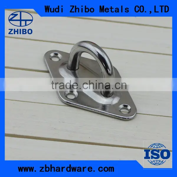 316 Stainless Steel Round Eye Plates With Welded Ring photo-6