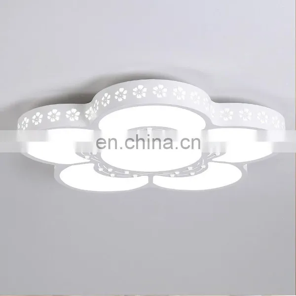 Modern Simple Atmosphere LED Living Room Ceiling Lamp Creative Iron Acrylic Bedroom Study Lighting photo-4