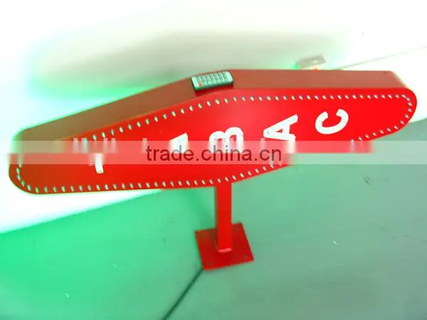 Red Attrahent LED Tobacco Sign Outdoor Waterproof Double Sides LED Tabac Board photo-2
