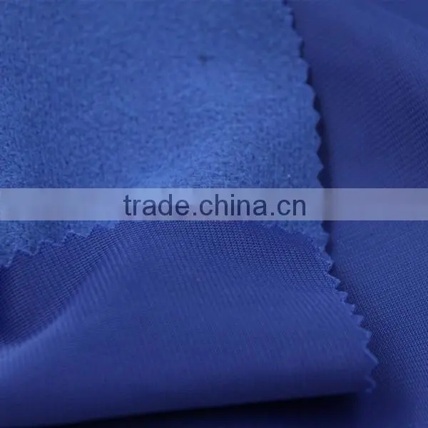 100 Polyester Tricot Brushed Fabric photo-2