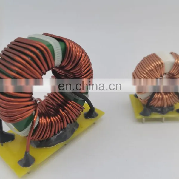 High Current Common Mode Choke Customized Toroid Inductor With Base photo-5