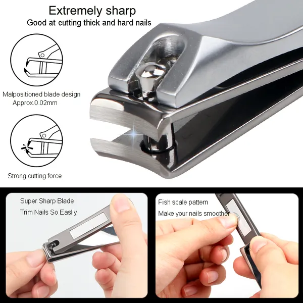 High Quality Professional Nail Clipper Set for Thick Nails photo-3