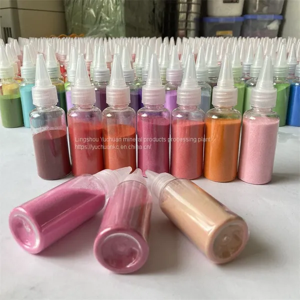 12 Color Sand Painting Sintered Colored Sand 10 g Pack photo-4