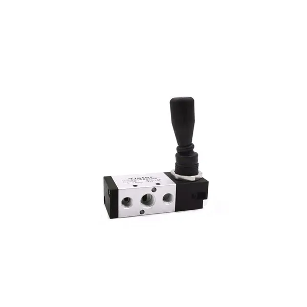 2/5 Way 1/4inch TSV86522 Pneumatic Hand Lever Manual Control Valve With Mechanically Return photo-3
